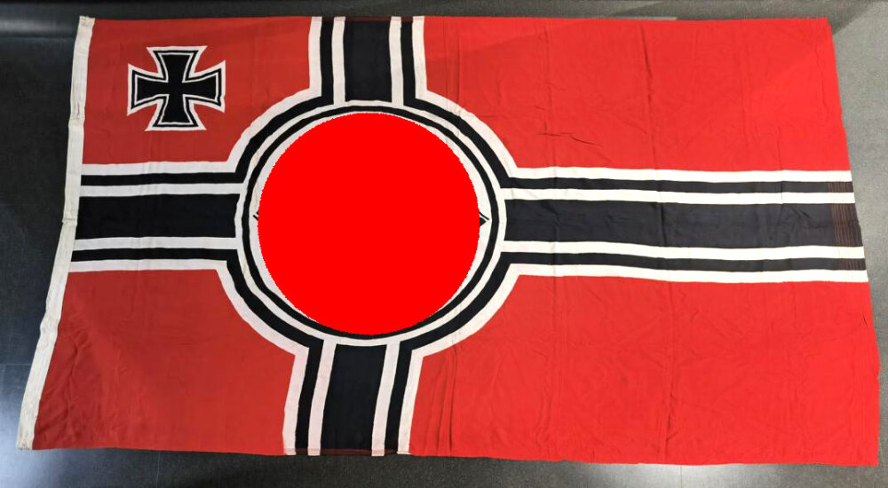 Kriegsmarine Reichskriegsflagge X Cm Guter Zustand Leicht A