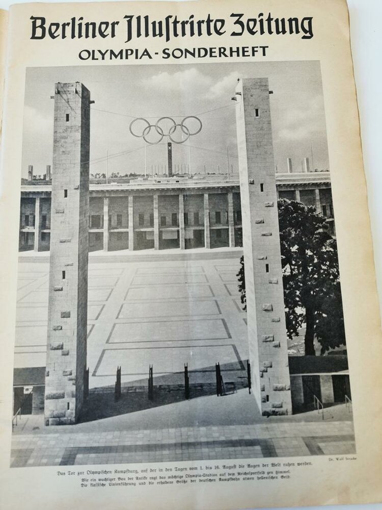 Berliner Illustrierte Zeitung Olympia Sonderheft Xi Olympische Spi