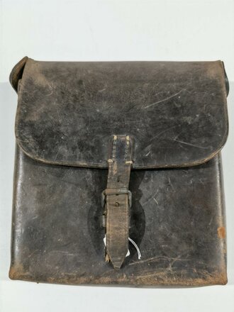 Werkzeugtasche Nachrichtentruppe Wehrmacht. getragenes Stück, datiert 1939