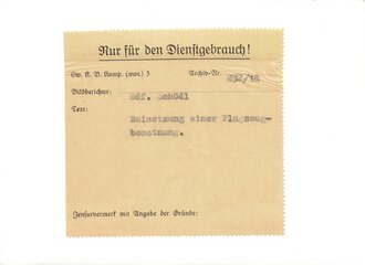 PK Aufnahme ( Propagandakompanie) "Beisetzung einer Flugzeugbesatzung" 11,5 x 17,5cm