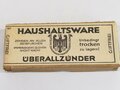 Pack "Haushaltsware Überallzünder" Ungeöffnet, Breite der Packung 12,5cm, KEIN VERSAND NACH ÜBERSEE