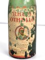 Flasche " Rhum Othello" Wehrmachts Marketenderware" . Ungereinigt