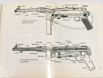 REPRODUKTION "Die Maschinenpistole 40 ", 21 Seiten, DIN A6