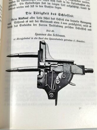 REPRODUKTION "Die Maschinengewehre 08/15 und 08/18 mit Schießgestellen" datiert 1935, 131 Seiten, DIN A5