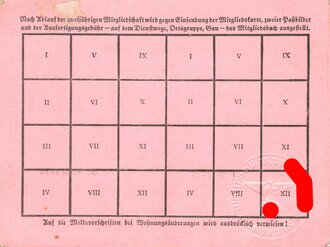 Konvolut Ausweise eines NSDAP und SA Angehörigen aus Hessen