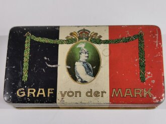 Blechdose "Graf von der Mark" 50 Cigarettes...