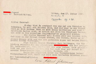 Umfangreicher Papiernachlass eines Hitler Jugend Führers aus Bochum, der bereits 1932 in die Hitlerjugend eintrat.