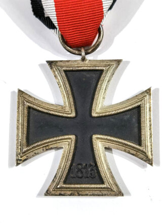 Eisernes Kreuz 2. Klasse 1939 ohne Hersteller, Hakenkreuz mit voller Schwärzung