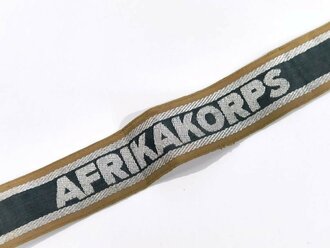 Wehrmacht Ärnelband Heer " Afrikakorps " Länge 39 cm