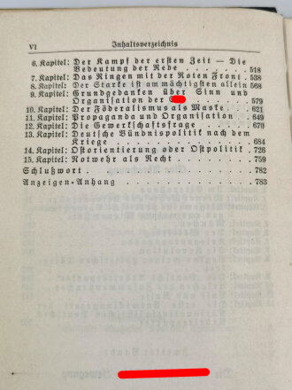 Adolf Hitler " Mein Kampf" Hochzeitsausgabe der Stadt Ludwigshafen am Rhein in gutem Zustand