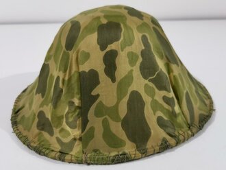 Sun helmet with US Parachute Silk cover