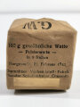 Pack "100g gewöhnliche Watte" datiert 1943