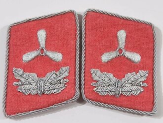 Luftwaffe, Paar Kragenspiegel "Ingenieur" der Luftwaffe