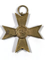 Kriegsverdiestkreuz 2. Klasse 1939 ohne Schwerter, Buntmetall