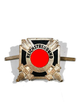 Reichstreubund ehemaliger Berufssoldaten, Mützenabzeichen? mit zwei Splinten, Rückseitig Klebereste, 20mm