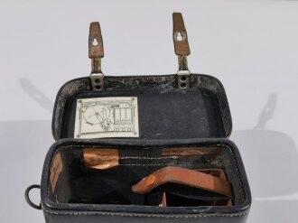 Tasche zum K Blink Gerät der Wehrmacht. Guter Zustand, datiert 1937