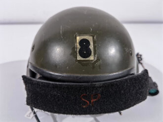 NATO "Combat Vehicle Crewman’s” Helmet. used, most likely british made