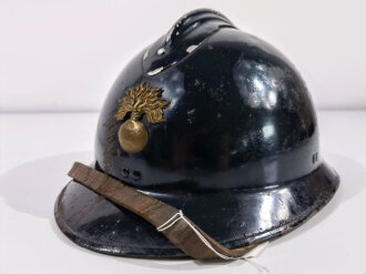 Frankreich, Helm für Polizei aus Metall ( ex Modell 1926 Stahlhelm)  Gebraucht, Größe 56