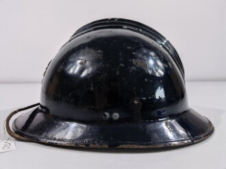 Frankreich, Helm für Polizei aus Metall ( ex Modell 1926 Stahlhelm)  Gebraucht, Größe 56