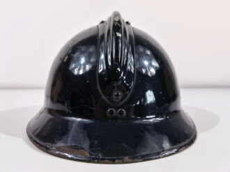 Frankreich, Helm für Polizei aus Metall ( ex Modell 1926 Stahlhelm)  Gebraucht, Größe 56