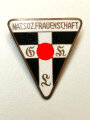 Nationalsozialistische Frauenschaft (NSF), Mitgliedsabzeichen 5. Form, 27mm, rückseitig mit Hersteller RZM, M1/72