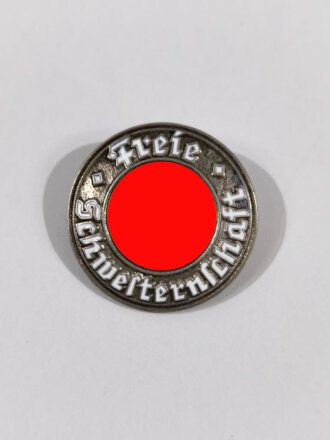 NS. Volkswohlfahrt Brosche " Freie Schwesternschaft " Durchmesser 33mm