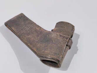 Koppelschuh Portugal, Modell 1904, schräg, Stempel EEA in Raute