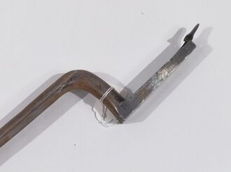 Schweiz, Bajonett wohl für Gendarmeriegewehr , ähnlich Modell 1851, Länge 57,6cm