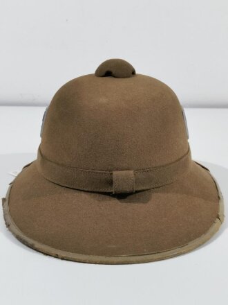 Tropenhelm Wehrmacht Heer. Datiert 1942, Kopfgrösse 56