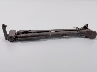 Zweibein für MG42 der Wehrmacht . Leicht narbig, beweglich