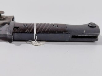 Kriegsmarine, Seitengewehr M84/98 für K98, die Scheide mit" Ostsee" Stempelung