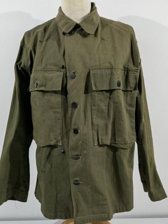 U.S. 1943 dated Jacket, HBT, size 38 Regular. used, Brustweite 59 cm