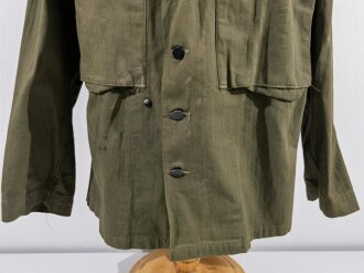 U.S. 1943 dated Jacket, HBT, size 38 Regular. used, Brustweite 59 cm