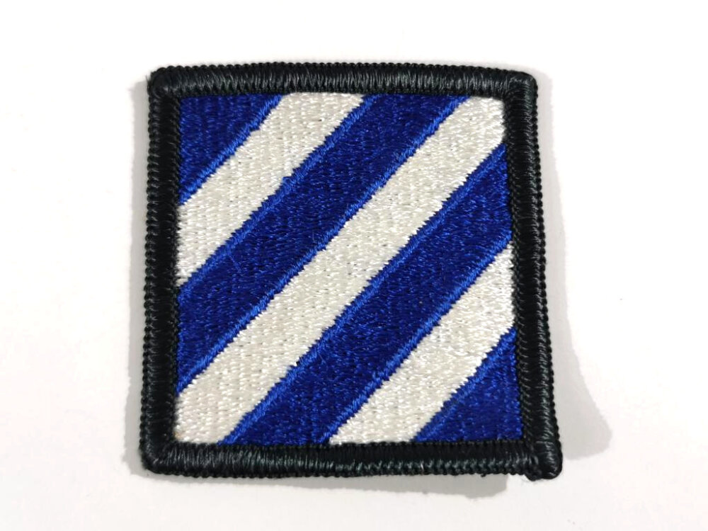 U S 3rd Infantry Division Patch Modern 9 00   Us 3rd Infantry Division Patch Modern 