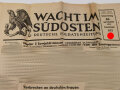 Wacht im Südosten, Deutsche Soldatenzeitung, 4 Seiten, Nummer 592, Ausgabe 30. Sept. 1941