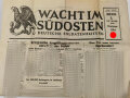 Wacht im Südosten, Deutsche Soldatenzeitung, 4 Seiten, Nummer 594, Ausgabe 02. Okt. 1941