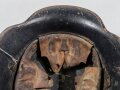 Stahlhelm aus den 1930iger Jahren. schwarzer Originallack, ungereinigtes Stück