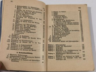 Ausbildungsvorschrift für die Artillerie, 1942, 228 Seiten, DIN A6, gebraucht