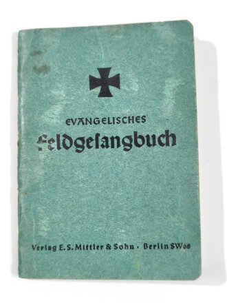 Evangelisches Feldgesangbuch, 95 Seiten, Kleinformat, gebraucht