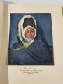 Buch "Deutschlands Gegener im Weltkrieg" mit Übersichtskarte 1914-1918, 308 Seiten, 30 x 40 cm, sehr stark gebraucht, Wasserschaden