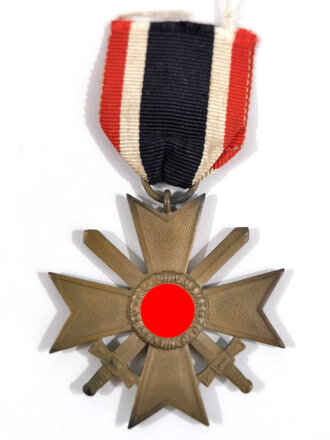 Kriegsverdienstkreuz 2. Klasse 1939 mit Schwertern ohne Hersteller ( Buntmetall )