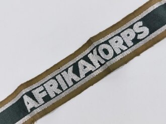 Ärmelband " Afrikakorps" für Angehörige des Heeres, Gesamtlänge 38 cm