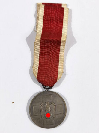 Medaille Deutsche Volkspflege, Buntmetall am langem...