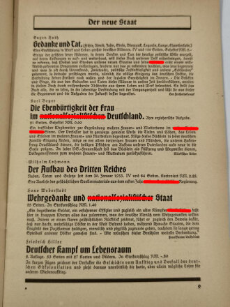 "Bücher aus dem Armanen-Verlag", Leipzig und Frankfurt a.M., DIN A5, 31 Seiten