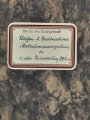 "Waffen- u. Gerätenachweis (Werknummernverzeichnis) der 1./ schw. Flakabteilung 393" mit Eintragungen von 1939 bis 1944