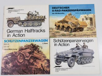 4 x Waffenarsenal zum Thema Fahrzeuge der Wehrmacht, gebraucht