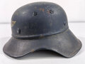 Stahlhelm Luftschutz, guter Zustand, ungereinigtes Stück