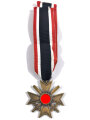 Kriegsverdienstkreuz 2. Klasse1939 mit Schwertern, ohne Hersteller, Buntmetall am Band