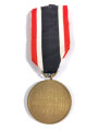 Kriegsverdienstmedaille 1939, Buntmetall, am Band