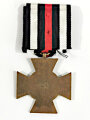 Ehrenkreuz für Kriegsteilnehmer am Band mit Hersteller N.&H.